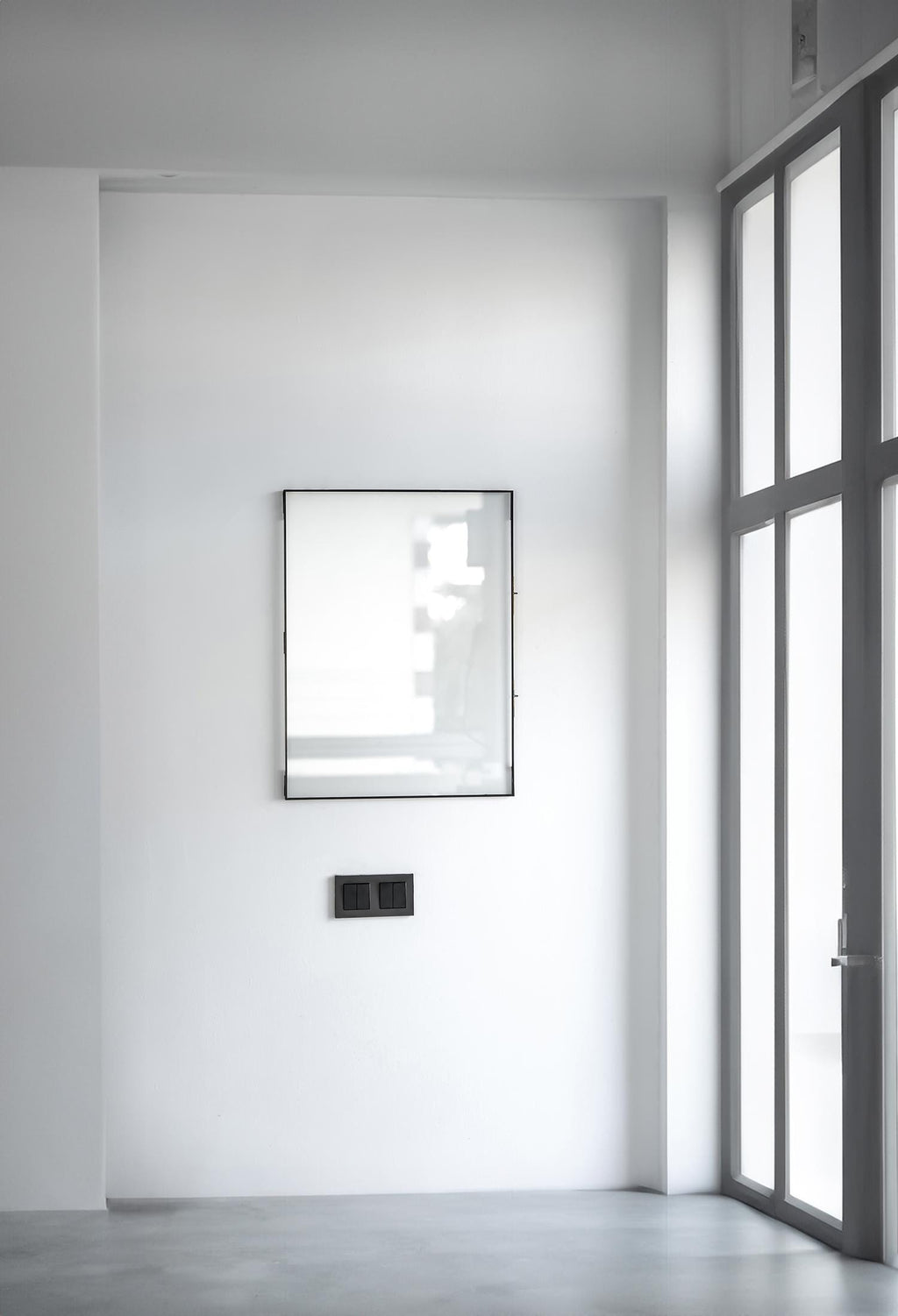 Gallery Wall Anthracite Black Glass Frame Pressed Flower Floating Large Photo Picture Double Vertical Horizontal Portrait Landscape Hanging