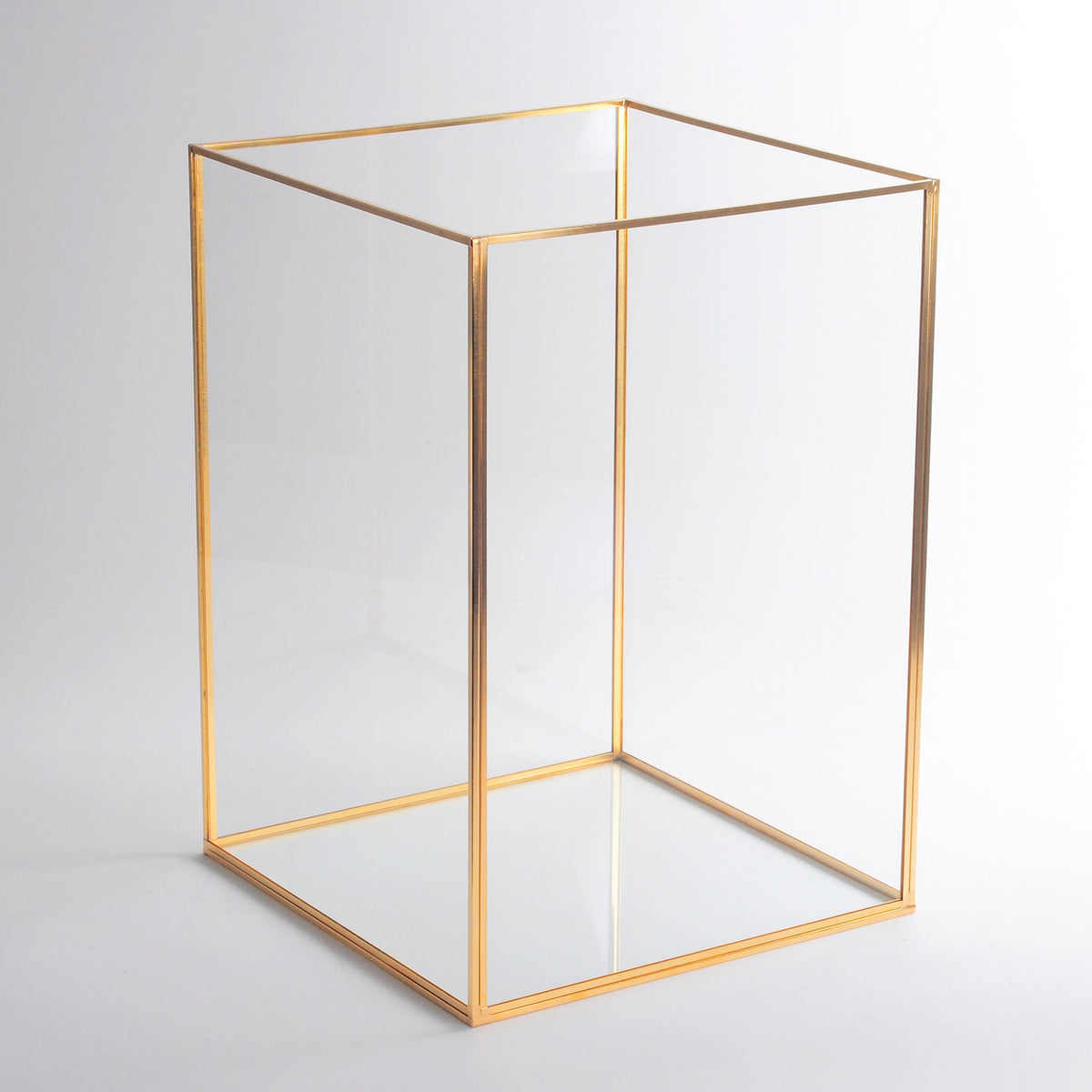 Candle Holder Glass Brass Gold Wedding Decor Christmas Gift