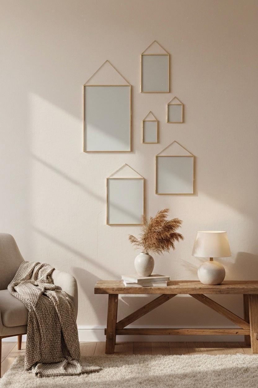 6 Pc Floating Glass Frame Brass Gold Wall Hanging Photo Picture Double Bilderrahmen Vertical Pretty Perfect For Pressed Flower Arrangement