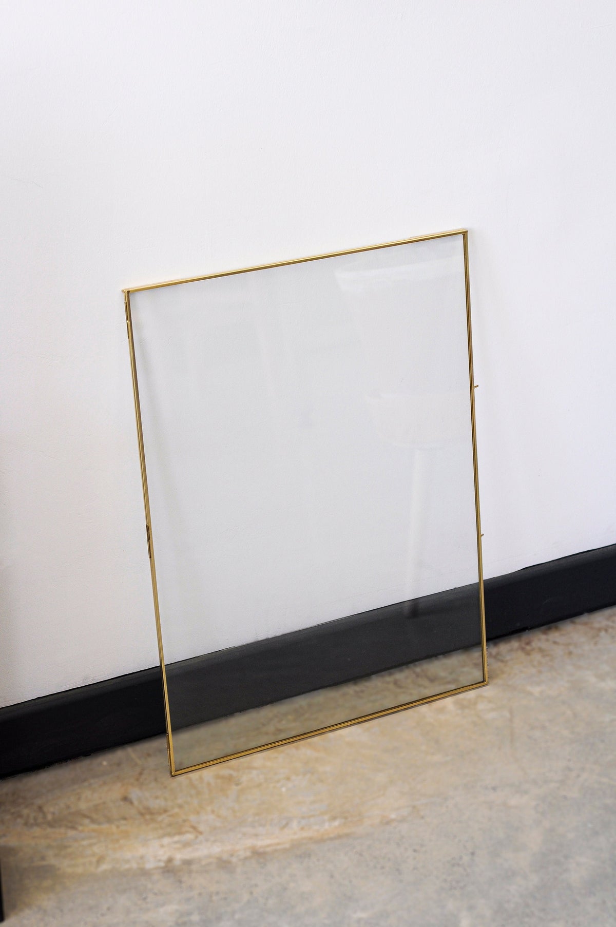 Pressed Flower Floating Glass Frame Brass Gold  Large Wall Hanging Photo Picture Double Bilderrahmen Vertical Horizontal Portrait Landscape