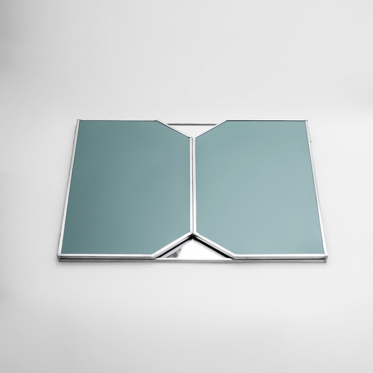 24x12" Vanity Makeup Mirror Silver Desktop Tabletop Desk Decorative Scandinavian Portable Bedroom Bohemian Modern Decor Christmas Gift